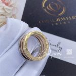 Bulgari B.zero1 Three Band Ring In 18 Kt Rose, White, And Yellow Gold Ref. 352919 (3)