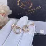 Cartier Trinity Earrings White Gold, Yellow Gold, Rose Gold Ref. B8043200 (5)