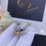 Bulgari Serpenti Snake Ring Diamond & Ruby In 18kw Gold (2)