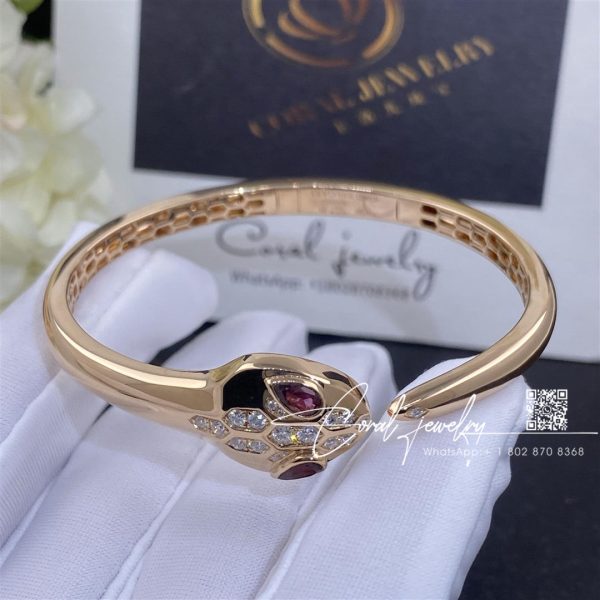 Bulgari Serpenti Bracelet In 18 Kt Rose Gold Ref. 352819 (4)