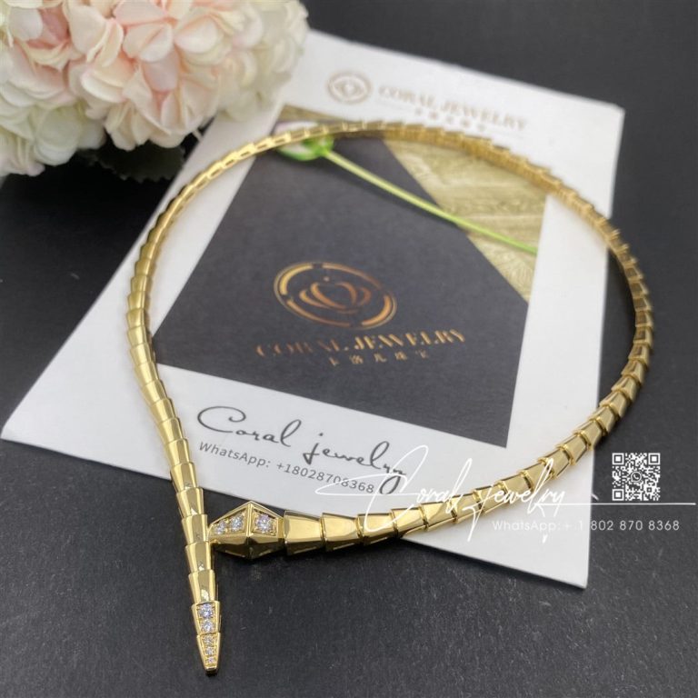 Bulgari Serpenti Viper Necklace In 18k Yellow Gold Ref. 359144 (1)