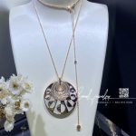 Bulgari 18k Rose Gold Intarsio Necklace 346299 Cl855753 (7)