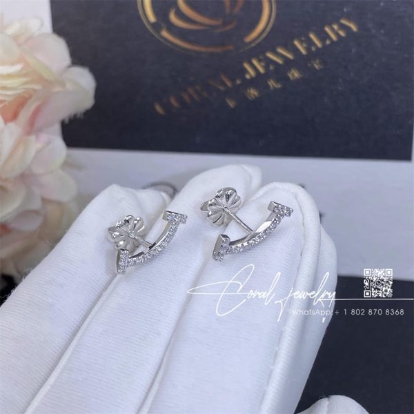 Tiffany T Smile Earrings In White Gold With Diamods (1)