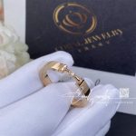 Tiffany T True Diamond Link Ring In 18k Rose Gold, 4 Mm Wide (4)