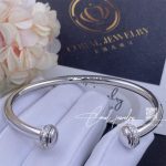 Piaget Possession White Gold Diamond Open Bangle Bracelet G36pv300 (3)