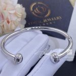 Piaget Possession White Gold Diamond Open Bangle Bracelet G36pv300 (4)