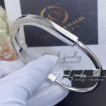 Tiffany Lock Bangle In White Gold (6)