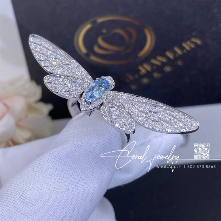 Boucheron Animaux De Collection Cicada Ring Jrg03282 (8)