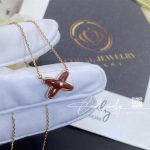 Chaumet Jeux De Liens Carnelian Pendant Rose Gold, Carnelian, Diamond 085108 (3)