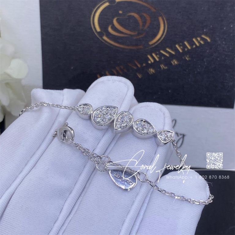 Chaumet Joséphine Ronde D’aigrettes Bracelet White Gold, Diamonds 083861 (2)