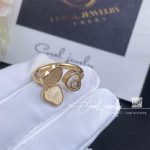 Chopard Happy Hearts Rose Gold Pearl Diamond Ring 82a083 5700 (2)