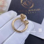 Chopard Happy Hearts Rose Gold Pearl Diamond Ring 82a083 5700 (3)