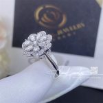 Chopard Precious Lace Mini Frou Frou Ring, Ethical White Gold, Diamond @828347 1010 (4)