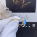 Boucheron Serpent Boheme Couleur Yellow Gold Turquoise Ring Jrg02856 (3)