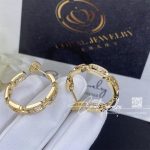 Messika Move Link Sm Hoop Earrings Yellow Gold Diamond Earrings 12716 Yg (3)