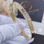 Messika Move Noa Bangle Pm Pavé Yellow Gold Diamond Bracelet 10093 Yg (4)