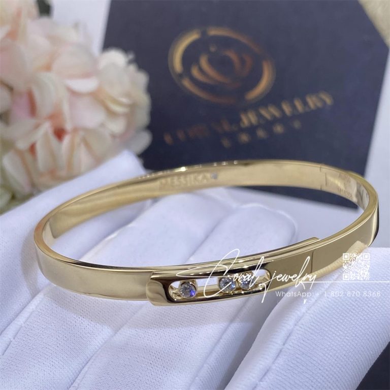 Messika Move Noa Bangle Sm Yellow Gold Diamond Bracelet 10092 Yg (1)