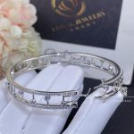 De Beers Dewdrop Bangle In White Gold B102147 (1)