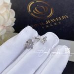 Graff Pavé Wild Flower Diamond Petite Stud Earrings Rge1816 (2)