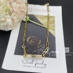 Hermès Kelly Chaine Lariat Lariat Necklace In Yellow Gold Set With Diamonds (2)