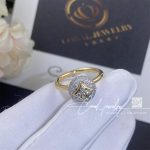 Louis Vuitton Color Blossom Ring, Yellow Gold, White Gold And PavÃ© Diamond Q9l98d (5)