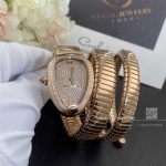 Bvlgari Serpenti Tubogas 18k Pink Gold Diamond Pave Dial Quartz Ladies Watch Spp35d2gdg.2t 8w0qcp (2)