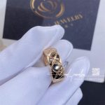 Chanel Coco Crush Ring Quilted Motif, Small Version, 18k Belge Gold J10817 (1)