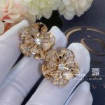 Bulgari Divas’ Dream Earrings Pave Diamonds 18k Rose Gold 350784 Or857272 (4)