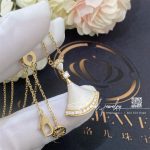 Bulgari Divas’ Dream Necklace Yellow Gold Mother Of Pearl And Diamonds Ref. 356452 (2)