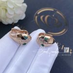 Bulgari Serpenti Rose Gold & Malachite Earrings Ref . 352701 (7)