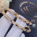 Bulgari Serpenti Viper 18 Kt Rose Gold Bracelet Set With Demi Pavé Diamonds Ref. 355043 (7)