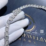 Bulgari Serpenti Necklace In 18 Kt White Gold, Set With Full Pavé Diamonds Ref. 348165 (6)