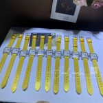 Charles Oudin Pansy Retro 24mm Watch Arabic Style Yellow Straps (3)