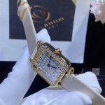 Charles Oudin Pansy Retro 24mm Yellow Watch Arabic Style (2)