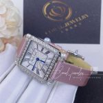 Charles Oudin Pansy Retro With Pearls Watch Medium 24mm Pink Straps (7)