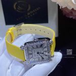 Charles Oudin Pansy Retro With Pearls Watch Medium 24mm Yellow Straps (6)