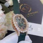 Chopard L’heure Du Diamant Oval Medium 18 Carat Rose Gold And Diamonds Ref. Number 139383 5009 (9)