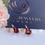 Bulgari Divas’ Dream Earrings Rose Gold Diamonds And Carnelian (4)