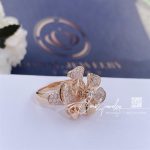 Bulgari Divas’ Dream Ring Rose Gold Diamonds Ref. An856354 (2)