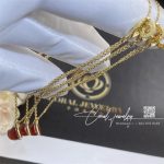 Bulgari Divas’ Dream Bracelet Yellow Gold Carnelian Bracelet Ref. 350589 (2)