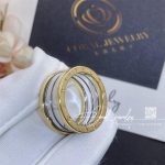 Bulgari B.zero1 18ct Yellow And White Gold Ring (5)