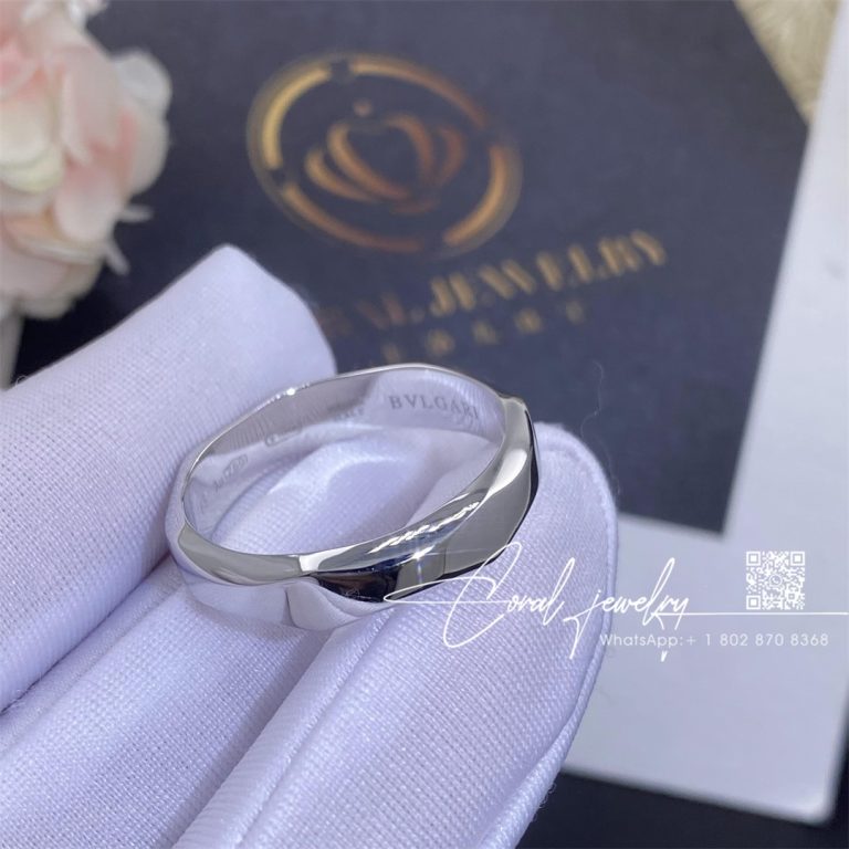 Bulgari Infinito Wedding Band In Platinum. Ref. An857693 (2)