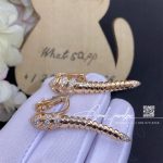 Bulgari Serpenti Tubogas Rose Gold Earring 350811 Or857311 (7)