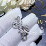 Tiffany & Co. Platinum Diamond .20ct Double Bow Ring (5)