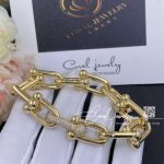 Tiffany Hardwear Large Link Bracelet In Yellow Gold With Diamonds (3)