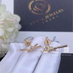 Tiffany Knot Earrings In Rose Gold With Diamonds (2)