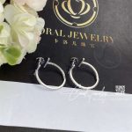 Tiffany T Diamond Hoop Earrings In 18k White Gold (4)