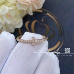 Tiffany T Diamond Wire Band Ring In 18k Rose Gold (5)