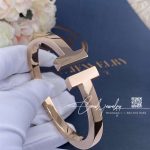 Tiffany T Square Bracelet In 18k Rose Gold (5)