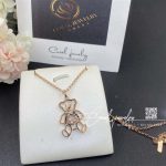 Chopard Happy Diamonds Large Teddy Bear 18k Rose Gold Pendant Necklace 797418 5001 (9)